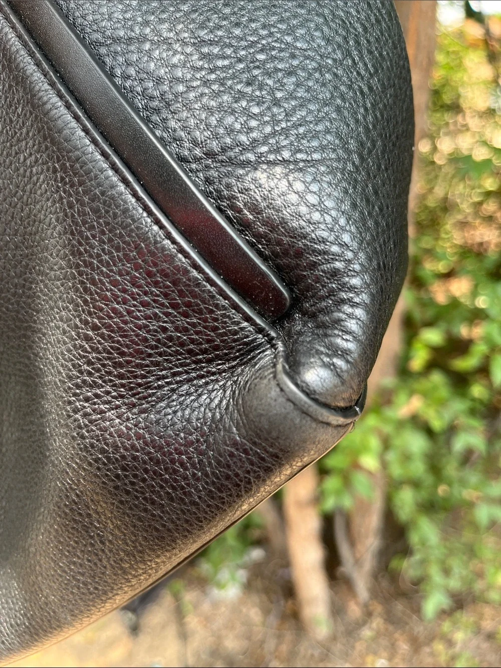 Michael Kors Whitney Black Pebbled Leather Tote